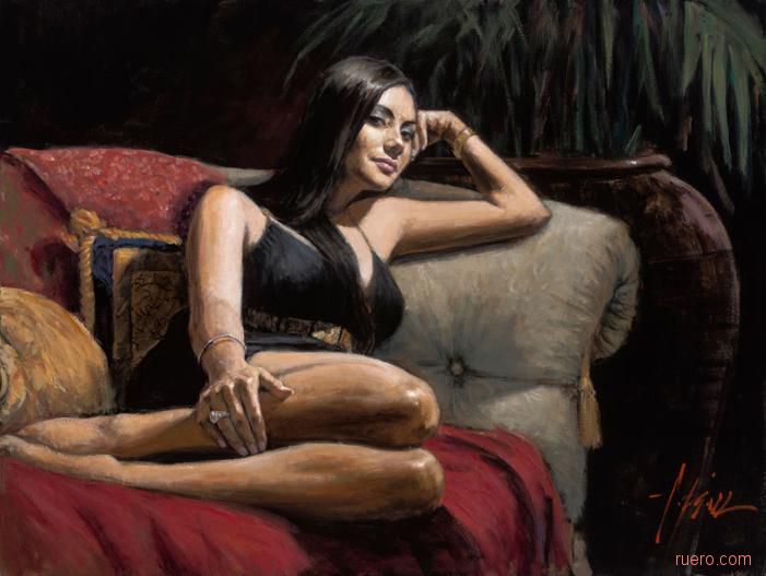 Художник Fabian Perez : страсти по женщине