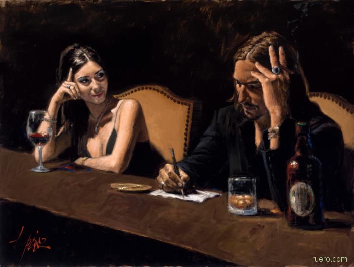 Художник Fabian Perez : страсти по женщине